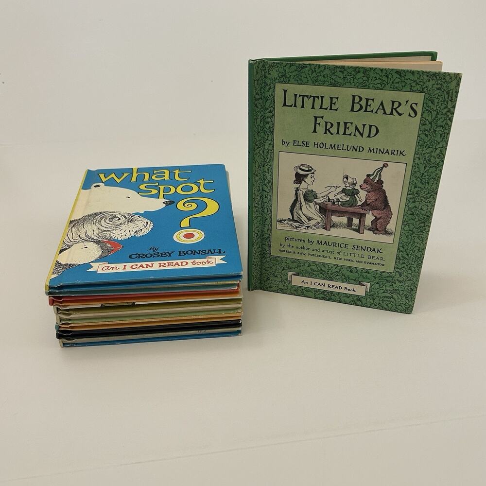 Weekly Reader An I Can Read Harper and Row Hardcover Books Vintage Lot of 9